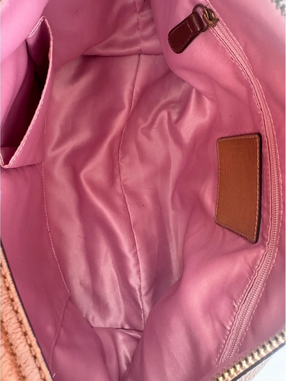 Coach Y2K Madison Hailey Brown Leather Hobo Bag 14304